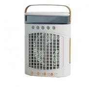 TWTCZOZ Ventilateur Usb Ventilateur Spray Miniature Transportable Corps Élégant Matériaux PP et Cuir Convient pour Maison Bureau Espace Personnel, Array, Blanc