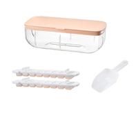 Twtuezsy Bac à glaçons Silicone Double - Grande capacité congélateur Bleu | Design innovant pour une grande capacité: bac à glaçons double peut stocker 48 cubes, facile à démouler et nettoyer.