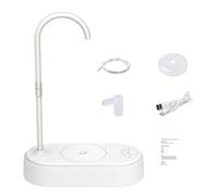 Twtuezsy Distributeur d'eau Pompe sans, ABS et Acier, Batterie 1200mAh | Matériaux sûrs sans avec ABS robuste et acier, garantissant eau propre et longévité du distributeur portable