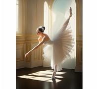 TWYYDP 520 Pièces Puzzles en Bois,Puzzles en Bois,Danseuse De Ballet,Penser Jeu Éducatif