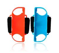 TX 2PCS Brassard Bracelet Elastique Réglable, Nintendo Switch Bracelet avec Emplacement pour Switch Joy-Con Petite poignée Bracelets