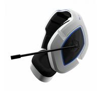 Gioteck TX50 - Casque Gaming PS5 Filaire - Micro Antibruit et Contrôle du Volume - Son Surround - Cable Jack 3.5mm - Casque Gamer Compatible avec Switch/PS4/PS5/Xbox One/Series et PC (Blanc/Noir)