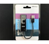 Tx ACUSB24 Hub USB 4 ports Noir 2.0 480 Mbps (longueur du câble 0,11 cm)