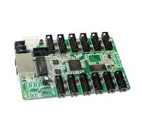 TX-R75 Jucheng Truthful & Excellent RGB Full Color Video LED Screen Receiving Card come with 12 groups HUB75