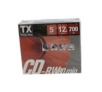 Tx Think Xtra CD-RW 80 700 Mo - Lot de 5
