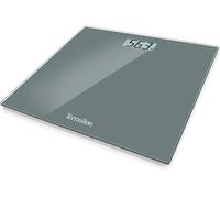 Terraillon Pèse-personne électronique TX1500, plateau verre, écran LCD, 150 kg, gris