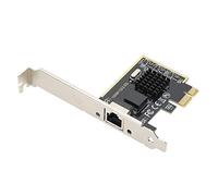 TXA073 Carte Réseau 2.5G,PCI-E Gigabit Fast Ethernet Gaming10/100/1000M/2.5Gbps Détection Automatique de Débit de Données avec Port RJ45,Fournitures Informatiques Haut de Gamme pour La Maison