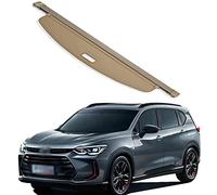 TXBZQKJ Tablette de Coffre Arrière pour Chevrolet Orlando, SUV Rétractable Cache-Bagages Pare-Soleil Colis de Coffre Store Enrouleur, Toile en Alliage D'aluminium,Beige-A