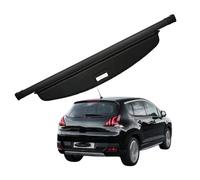 TXBZQKJ Tablette de Coffre Arrière pour Peugeot 3008 2009-2019, SUV Rétractable Cache-Bagages Pare-Soleil Colis de Coffre Store Enrouleur, Toile en Alliage D'aluminium