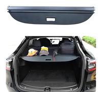 TXBZQKJ Tablette de Coffre Arrière pour Tesla Model Y 2020 2021 2022, SUV Rétractable Cache-Bagages Pare-Soleil Colis de Coffre Store Enrouleur, Toile en Alliage D'aluminium
