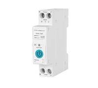 TXCB1-TWM 63A Interrupteur intelligent Disjoncteur 1P Compteur d'énergie Kilowatt-heure Mesure Relais temporisé Intelligent(1-63a)