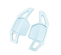 TXCDF 2 Pièces Voiture Volant Palettes Vitesses pour Audi A3-A4-A5-A6-A8-S4-S5-S6-S8-RS4-RS5-RS6 2006-2011, Palette au Volant Extension Palette Changement Manette Vitesse Palettes,C