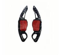 TXCDF 2 Pièces Voiture Volant Palettes Vitesses pour Sharan 2009-2015, Palette au Volant Extension Palette Changement Manette Vitesse Palettes,C