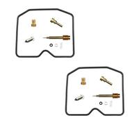 TXCJNIU Kit De Réparation De Carburateur pour ER-5 ER 500A1-A3 1997 1998 1999 2 Jeux De Pièces De Carburateur