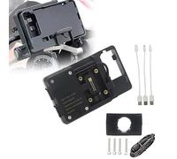 TXCJNIU Support De Navigation Moto Chargeur USB Support De Téléphone Portable Support De Support pour B&M&W F 700 800 750 GS F700GS F800GS F750GS F850GS F650GS Navigation Accessoires