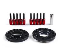 TXDBD Entretoises De Roue Centrées Pour BMW E36 E46 323 325 328 335i 545i 15 Mm 5 X 120 Mm 72,56 Mm M12 X 1,5 - Boulons Coniques(ROUGE)