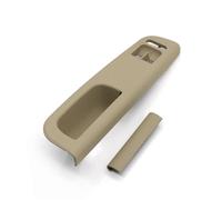 TXDBD Garniture De Panneau Commande Vitre Intérieure Porte Voiture pour VW pour Bora pour Golf 4 MK4 pour Jetta pour Passat (1999-2004) Serrure Porte intérieure(LHD-Beige 2Pcs)
