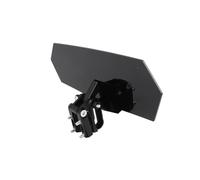 TXDBD Pare-Brise Rehaussé À Clipser pour Moto pour KYMCO Agility 125 Downtown 2017, Extension, Spoiler, Déflecteurs d'air Pare-Brise Avant Carénage(Noir,Type 2)