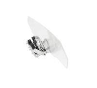 TXDBD Pare-Brise Rehaussé À Clipser pour Moto pour KYMCO Agility 125 Downtown 2017, Extension, Spoiler, Déflecteurs d'air Pare-Brise Avant Carénage(Clair,Type 1)