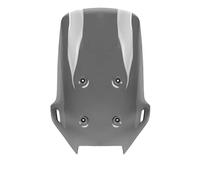 TXDBD Pare-Brise Rehaussé pour Moto, Déflecteurs De Vent, Carénage Avant pour CFMOTO 450MT MT 450 2024 Pare-Brise Avant Carénage(Fumée,55CM)