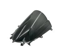 TXDBD Pare-Brise Rehaussé pour Moto pour YZF600 R6 R7 2017-2024, Déflecteurs d'air Et Spoiler Pare-Brise Avant Carénage(Titane)