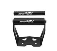 TXDBD Support De Navigation GPS pour Moto pour 790 890 ADV Adventure R 790ADV 890ADV 2024 2025 pour Téléphone Portable Support De Adaptateur(Noir 1)
