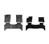 TXDBD Tapis De Voiture pour Land Rover pour Defender 110 2020-2024 Sol Toutes Saisons Antidérapants Imperméables Ensemble Tapis de Sol intérieurs(Noir 1)