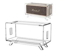 TXEsign Support de Bureau en Acrylique Compatible avec Haut-Parleur Portable Marshall Emberton/Emberton II/Emberton III, Support de Table, étagère de présentation, étagère de Bureau (Transparent)