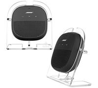 TXEsign Support de bureau pour haut-parleur portable Bose SoundLink Micro - Support de haut-parleur en acrylique - Support de table antidérapant (transparent)