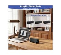 TXEsign Support pour Enceintes de Bureau pour pour Soundcore 1/2/3, Support en Acrylique Inclinable à 15, Base Antidérapante