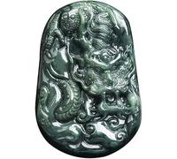 TXGJWRA Bracelet en jade avec pendentif dragon du zodiaque en jade birmane naturelle