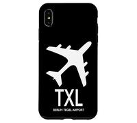 TXL Berlin TEGEL AIROPORT Code Bagage TAG Allemagne Europe Coque pour iPhone XS Max