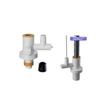 TXLDZSWO Sol de Machine à Laver, Compatible avec Adaptateur de Drainage, coude d'égout, Tuyau en T, prévention des Joints, connecteur de Tube à Double Usage.(B)