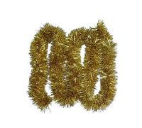 TXLEAPEY 2/4/6/8/10 pièces 2M Guirlande de Ruban guirlandes noël Couleur Or Argent Bandes décoratives Maison Mariage fête d'anniversaire décoration Porte Murale(Color-F,10PC)