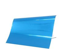 TXLEAPEY Feuille de Chaleur Laser Or Feuille d'estampage à Chaud Papier Transfert holographique Feuille de plastification Stratifié holographique Arts Artisanat Carte Peinture(Blue 50pcs)