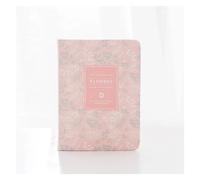 TXLEAPEY Lot De 2 Agendas Vintage A6, Agenda Annuel, Hebdomadaire, Mensuel, Quotidien, Organisateur Fleurs, Carnet Notes, Scolaire(Pink)