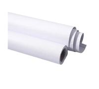 TXLEAPEY Papier peint mat blanc/gris/noir autocollant de 1/3/5 m for revêtement mural, étagère, table, porte, salon, décoration murale(Color 1,59cm x 300cm)