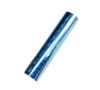 TXLEAPEY Rouleaux de Papier d'estampage holographique Or Argent, 80 m/Rouleau, for Transfert de Chaleur sur Ruban en Tissu, boîte-Cadeau en Cuir et Plastique, Bricolage(Blue Square)