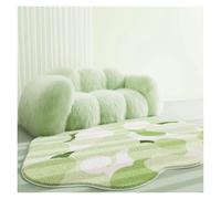 TXLEAPEY Tapis de Chevet en Peluche Forme irrégulière, Moelleux et Doux, décoration Chambre à Coucher, for Salon Maison, épais antidérapant(Color-E,1200mm x 1800mm)