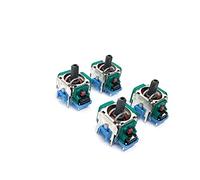 TXLIMINHONG Lot de 4 joysticks analogiques 3D compatibles avec manette de jeu Sony PS5