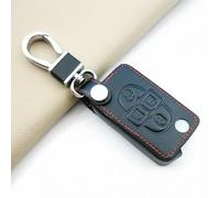 Txopaf - Étui en Cuir pour clé de Voiture Coque de Protection pour clé de Voiture Accessoires - pour Citroen C4L Cactus C5 C3 pour Peugeot 1007 807