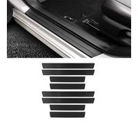 Txopaf Voiture Avant après Seuil Porte Plaques Protection, pour BYD Seal U DM-i Plinthes Anti-Rayures imperméable Anti-DéRapant Accessoires,8pcs