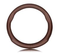 Txopaf Voiture Cuir Volant Caches, pour Mercedes-Benz Vito Viano W639 2003-2014 Antidérapant Protege Volant Respirant imperméable Protection intérieur Accessoires,B/Brown-Perforated