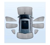 TXQDQSC Rideau Pare-Soleil Occultant Complet pour VW Tiguan 2006-2016, Accessoire Pare-Soleil de Voiture à Obstruction Totale de Lumière,A-8 Pieces for The Whole Car