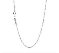 TXQHD Collier chaîne 100% câble, Flocon de Neige étincelant, Lune, étoiles, cœur