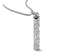 TXQHD Collier Pendentif Tubulaire pour Femmes et Hommes, chaîne, Bijoux Cadeau