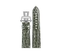TXQHDHX 23mm crocodile Watch Strap Watchband For 5000 5015 Fathoms Watch Black Blue Soft Strap Folding Buckle