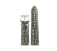 TXQHDHX 23mm crocodile Watch Strap Watchband For 5000 5015 Watch Black Blue Soft Strap Folding Buckle