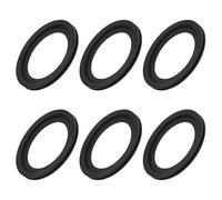TXRXIZ 385311658 Lot de 6 joints de toilette pour véhicule récréatif, compatible avec les toilettes Dometic 300 310 320 Series RV à chasse d'eau, joint d'étanchéité à boule en caoutchouc, résout les
