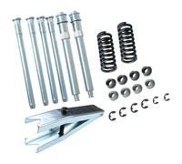 TXRXIZ Kits de goupille de charnière de porte et de bague pour réparation de charnière de porte avec outil de ressort de porte pour Chevrolet GMC 1988-2002 Camion SUV pleine grandeur
